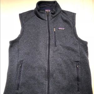 EUC Patagonia Better Sweater Vest Navy Blue sz L